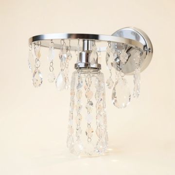 Mclemore Crystal Strand 3-Light Vanity Light (synthetic illustration; no displayed measurements)