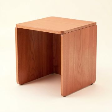Summit Dell Side Table - Terracotta (synthetic illustration; no displayed measurements)