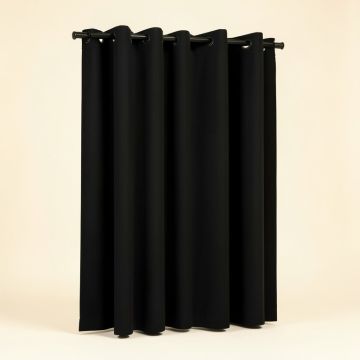Etrella Solid Blackout Thermal Grommet Curtain Panels (synthetic illustration; no displayed measurements)