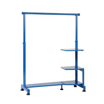 Maple Arc Empty Garment Rack - Blue