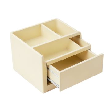 Willow Branch Empty Coffee-Station Organizer - Cream