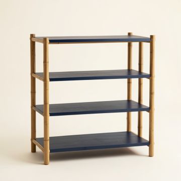 Lake Bridge Empty Seed-Starting Shelving Unit Without Lights - Navy (synthetic illustration; no displayed measurements)
