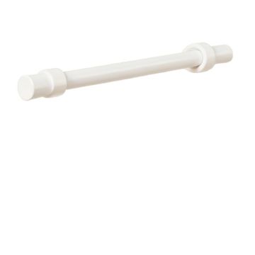 Round Spring Tension Café Curtain Single Rod