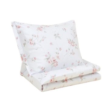 Floral Lace Pillowcase (synthetic illustration; no displayed measurements)