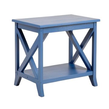 Elm Dale Side Table - Blue