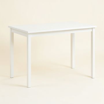 River Bend Patio Table - White (synthetic illustration; no displayed measurements)