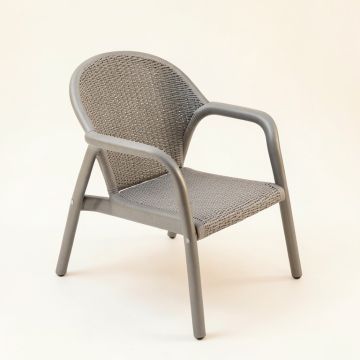 Cedar Crossing Outdoor Lounge Chair - Gray (synthetic illustration; no displayed measurements)