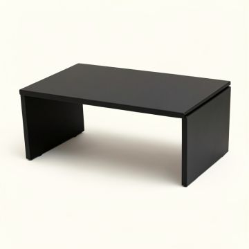 Wren Edge Desktop Monitor Riser - Black (synthetic illustration; no displayed measurements)
