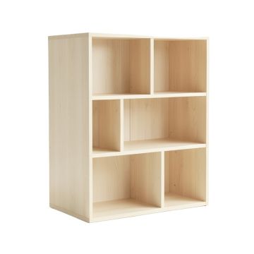 Pine Bend Desktop Shelving Unit - Ivory