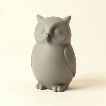 Encline Owl Soap & Lotion Dispenser (synthetic illustration; no displayed measurements)