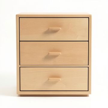 Ziggy 3 - Drawer Nightstand (synthetic illustration; no displayed measurements)