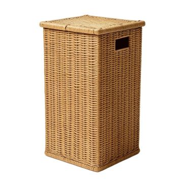 Tall Wicker Laundry Hamper