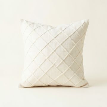 Heath Brook Filled Accent Pillow - Ivory (synthetic illustration; no displayed measurements)