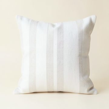 Cliff Bend Filled Accent Pillow - White (synthetic illustration; no displayed measurements)