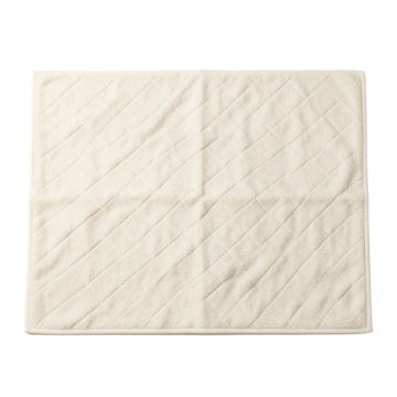 Clay Dell Bath Mat - Cream