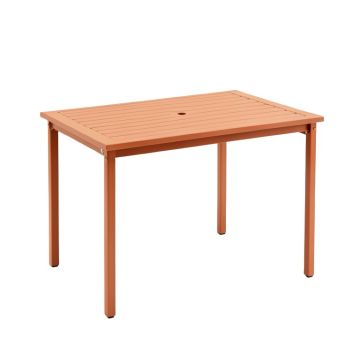 Slate Branch Patio Table - Terracotta