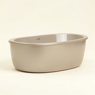 67 '' X 32 '' Freestanding Soaking Bathtub (synthetic illustration; no displayed measurements)