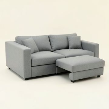 83 '' Wide Linen Right Hand Facing Modular Sofa & Chaise (synthetic illustration; no displayed measurements)