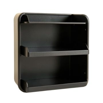 Willow Arc Empty Mug-Storage Cabinet Insert - Black