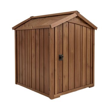 8 Ft. W X 4 Ft. D Solid Wood Lean-To Storage Shed