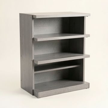 Harbor Crest Desktop Shelving Unit - Gray (synthetic illustration; no displayed measurements)