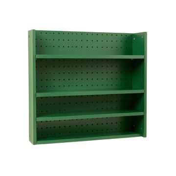 Linden Branch Empty Wall-Mounted Tool Organizer Panel - Green