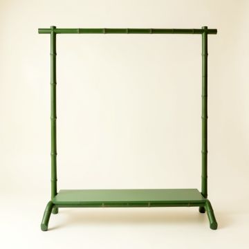 Briar Bluff Empty Garment Rack - Green (synthetic illustration; no displayed measurements)