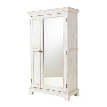 Kaniel Over The Door Jewelry Armoire With Mirror