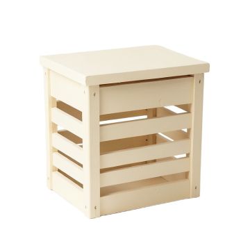 Spruce Crest Closed Garden Compost Bin - Cream