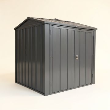 7 Ft X 4 Ft Metal Garage Shed (synthetic illustration; no displayed measurements)