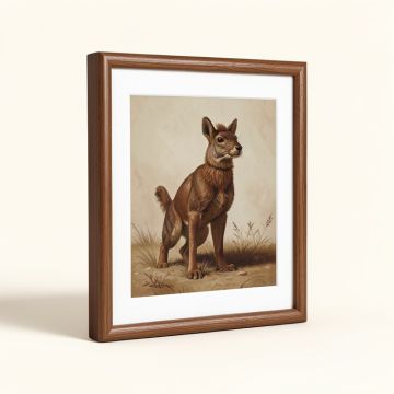 Ashton Art & Décor Wrens Framed Painting Print (synthetic illustration; no displayed measurements)