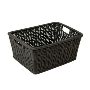 Field Bend Empty Storage Basket - Black