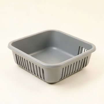 Hazel Fold Empty Under-Desk Cable Tray - Gray (synthetic illustration; no displayed measurements)