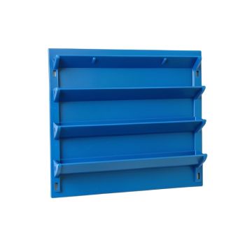 Oak Bridge Empty Wall-Mounted Tool Organizer Panel - Blue