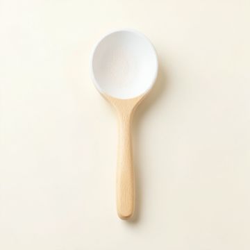 Birch Dale Cooking Spoon - White (synthetic illustration; no displayed measurements)