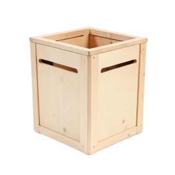Hill Brook Closed Garden Compost Bin - Beige