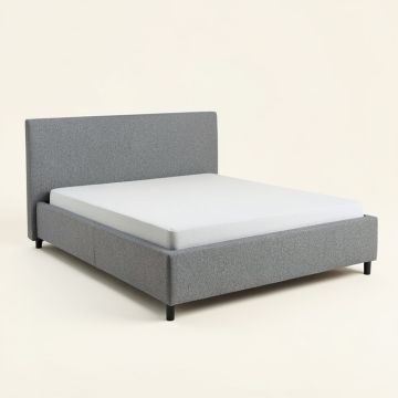 Emilio Pebble Channel Upholstered Platform Bed (synthetic illustration; no displayed measurements)