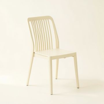 Shore Arc Dining Chair - Ivory (synthetic illustration; no displayed measurements)