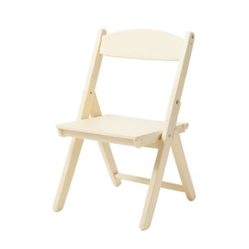 Moss Brook Folding Outdoor Chair - Cream