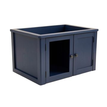 Ash Canyon Empty Furniture-Style Litter Enclosure - Navy