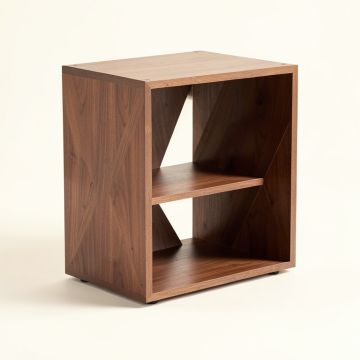 Chapple Geometric Bookcase (synthetic illustration; no displayed measurements)