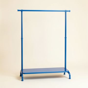 Clay Bridge Empty Garment Rack - Blue (synthetic illustration; no displayed measurements)