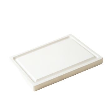 Stone Bluff Cutting Board - White