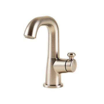 Napa Lead Free Solid Brass Pull Down Single Handle Kitchen Faucet With Optional Soap Dispenser