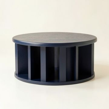 Linden Dell Shoe Storage Bench - Navy (synthetic illustration; no displayed measurements)