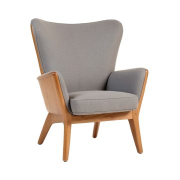 Abbrielle 28.7 '' Wide Polyester Wingback Chair