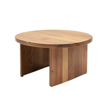 Rea Solid Wood Drum Coffee Table