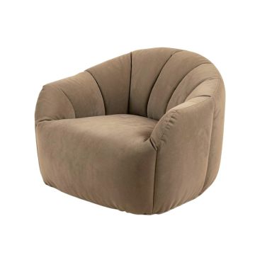 Cocoon 39.4 '' Wide Tufted Polyester Balloon Chair