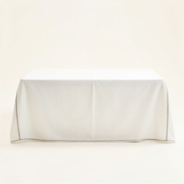 Heath Bluff Flat Bed Sheet - White (synthetic illustration; no displayed measurements)