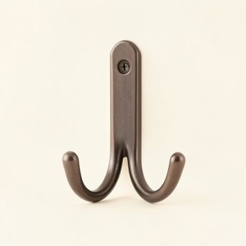 Esquire Double Wall Mounted Robe Hook (synthetic illustration; no displayed measurements)